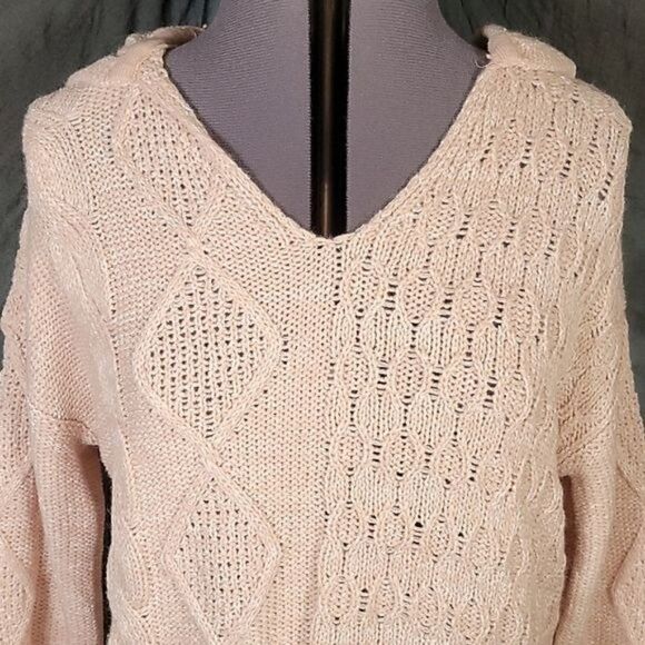 American Rag Junior's Multi Stitch Hoodie Sz M - Picture 5 of 12